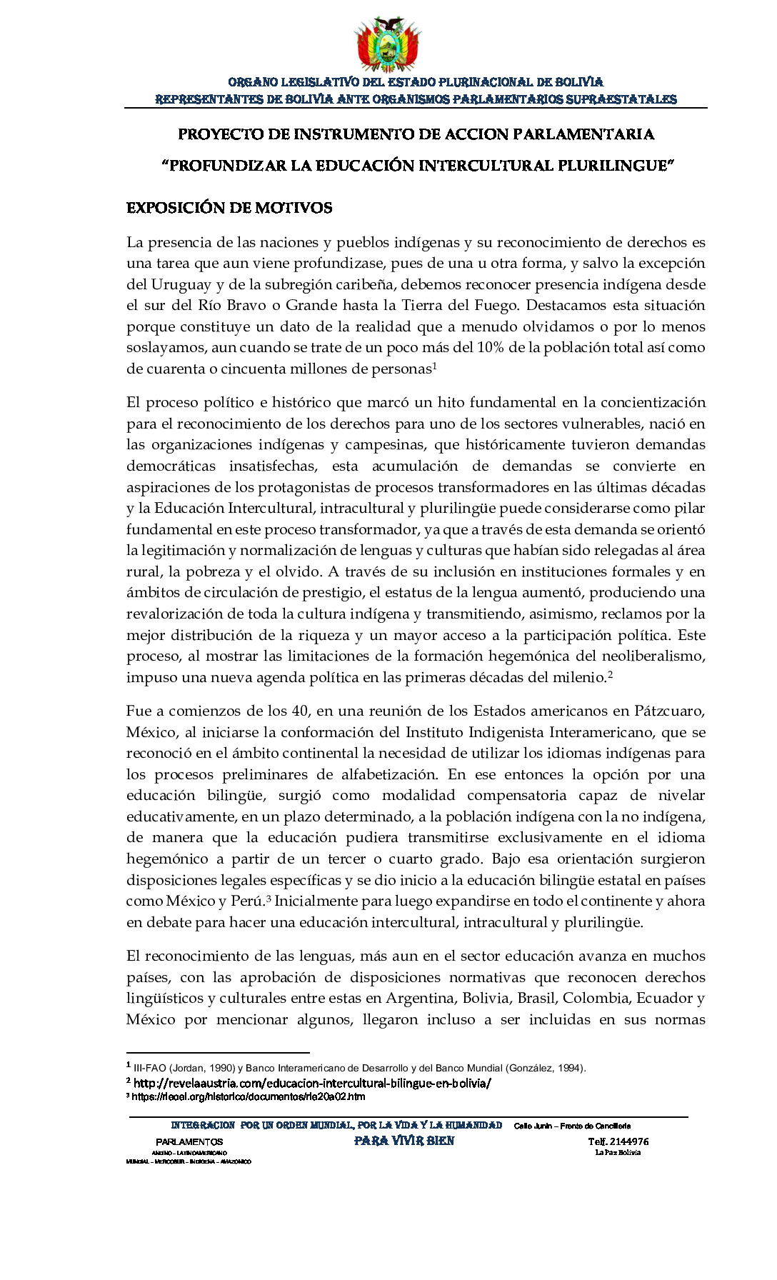 educacion-plurilingue21 - Parlamento Latinoamericano y Caribeño