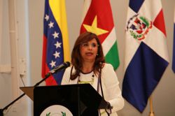 Discurso de la senadora Alcalá en toma de posesión como Presidenta del Parlatino