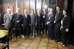 Presidente del Parlamento Latinoamericano participó en este encuentro interparlamentario.