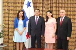 Senadora Alcalá y Presidente de UIP visitan Ministerio de Relaciones Exteriores de Panamá