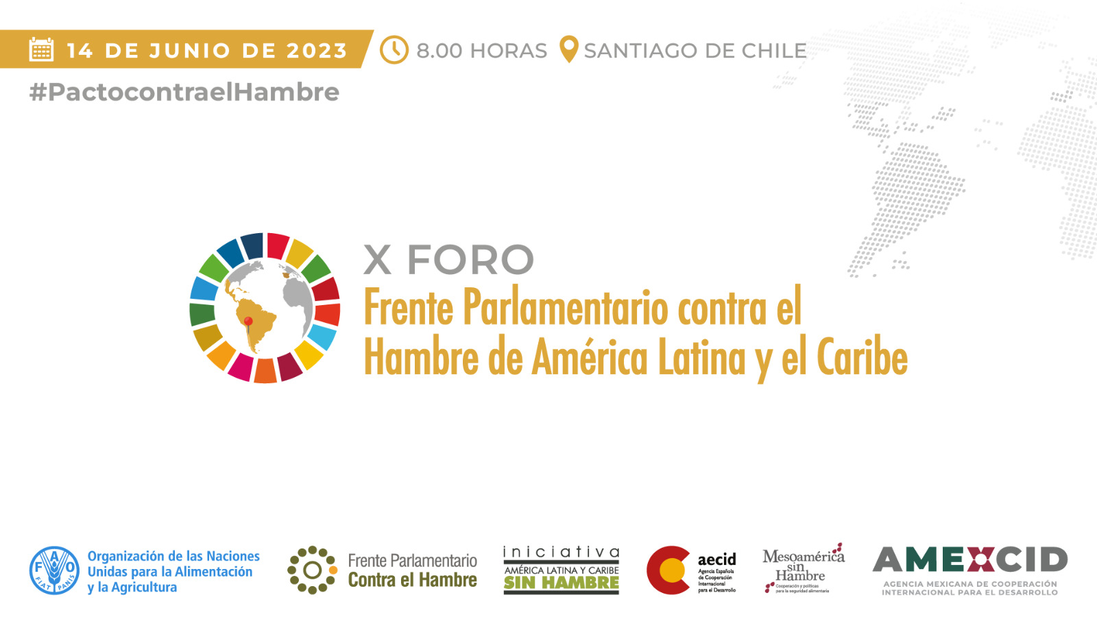 Chile acoge a los parlamentos del mundo para trabajar juntos por la seguridad alimentaria