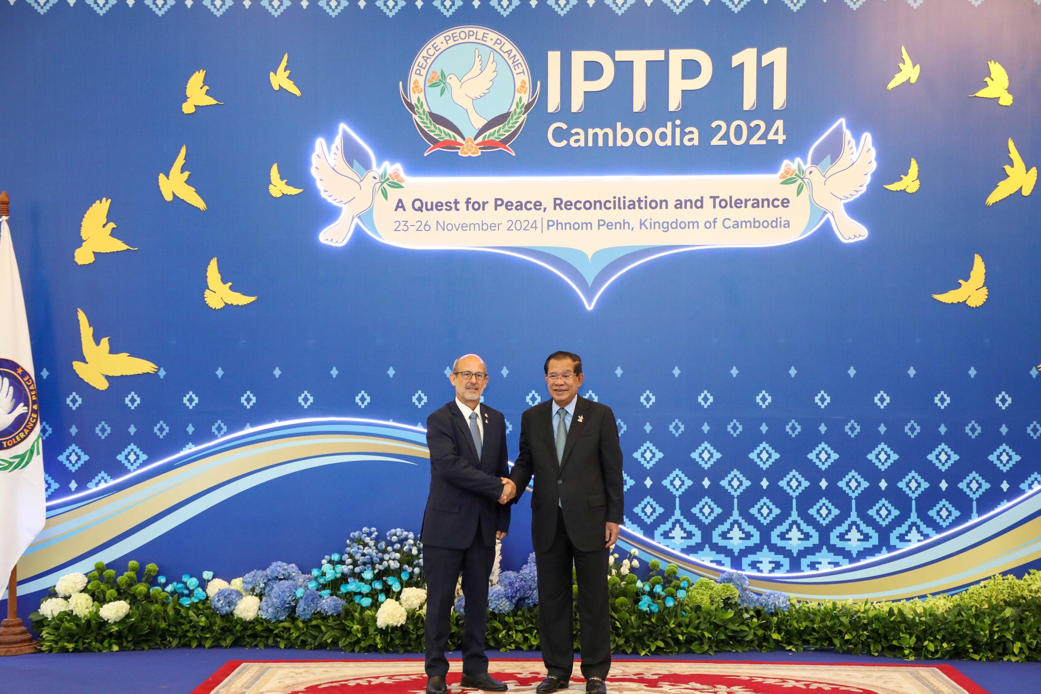 Autoridades de Camboya reciben a Presidente del PARLATINO