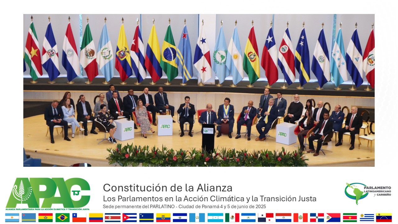 Parlamentarios de cuatro continentes constituyen la Alianza Parlamentaria para la Acción Climática y la Transición Justa