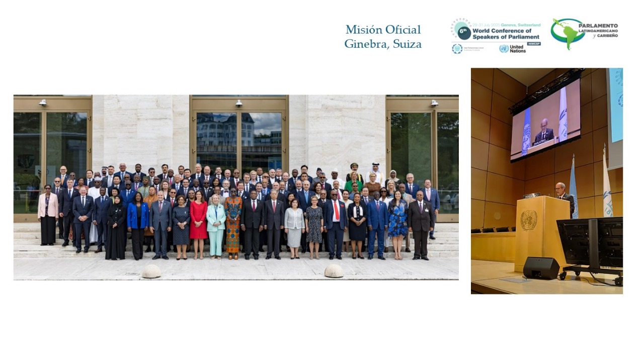 Colocar la diplomacia parlamentaria y al multilateralismo en la balanza política global, por el bien de la Humanidad y ante las alternativas frente a los múltiples desafíos vigentes