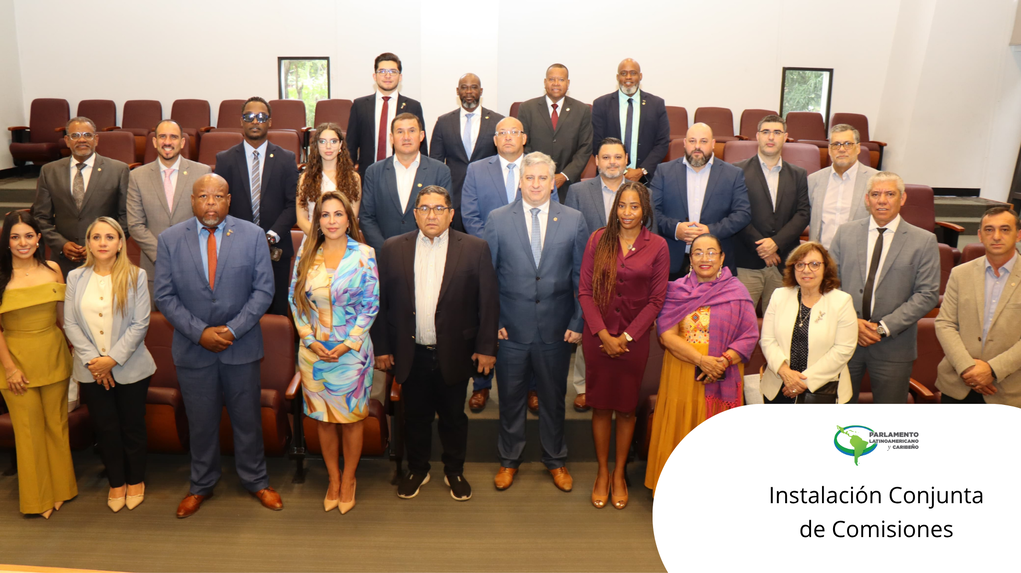 Instalación de reuniones de comisiones en Panamá