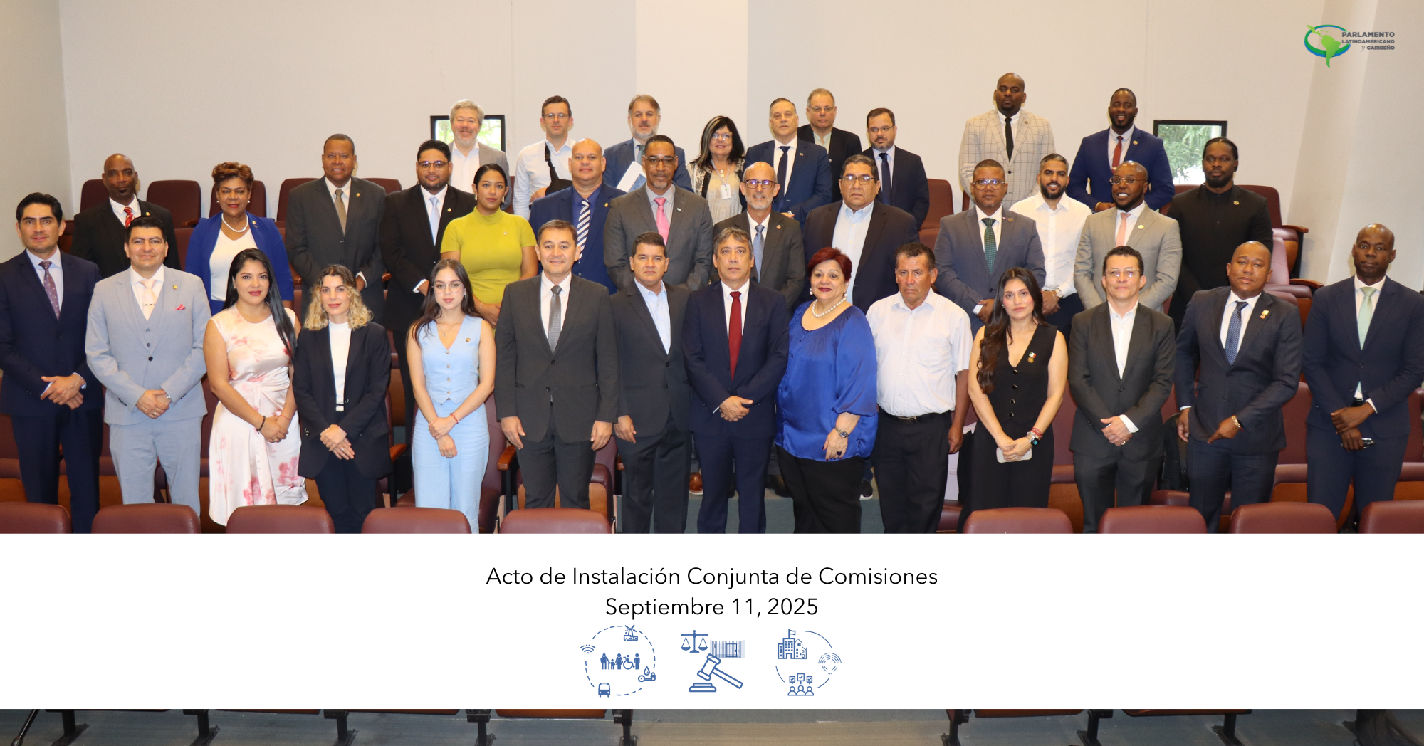 Más de 50 parlamentarios de 13 países debaten los grandes temas de la agenda regional en el PARLATINO