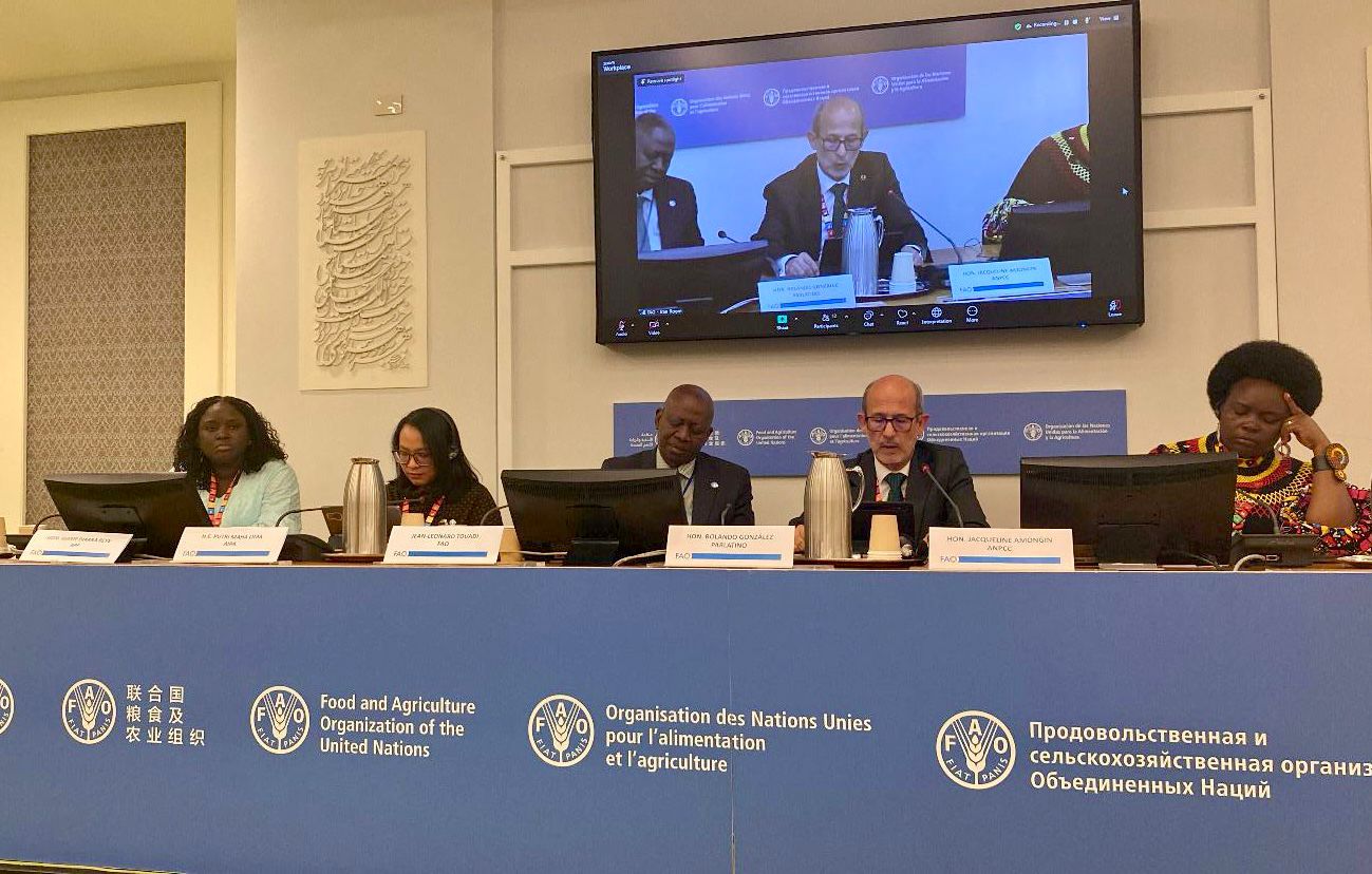 PARLATINO impulsa gobernanza climática y legislativa en Roma rumbo a la Cumbre Mundial contra el Hambre