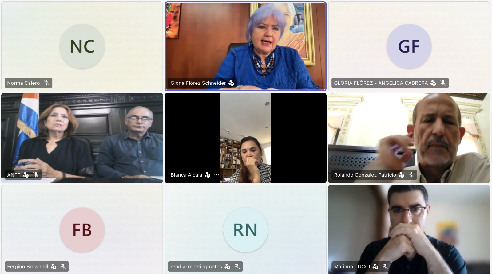 Presidencia del PARLATINO impulsa trabajo estratégico para una Agenda y Plan de Acción por la Paz Regional