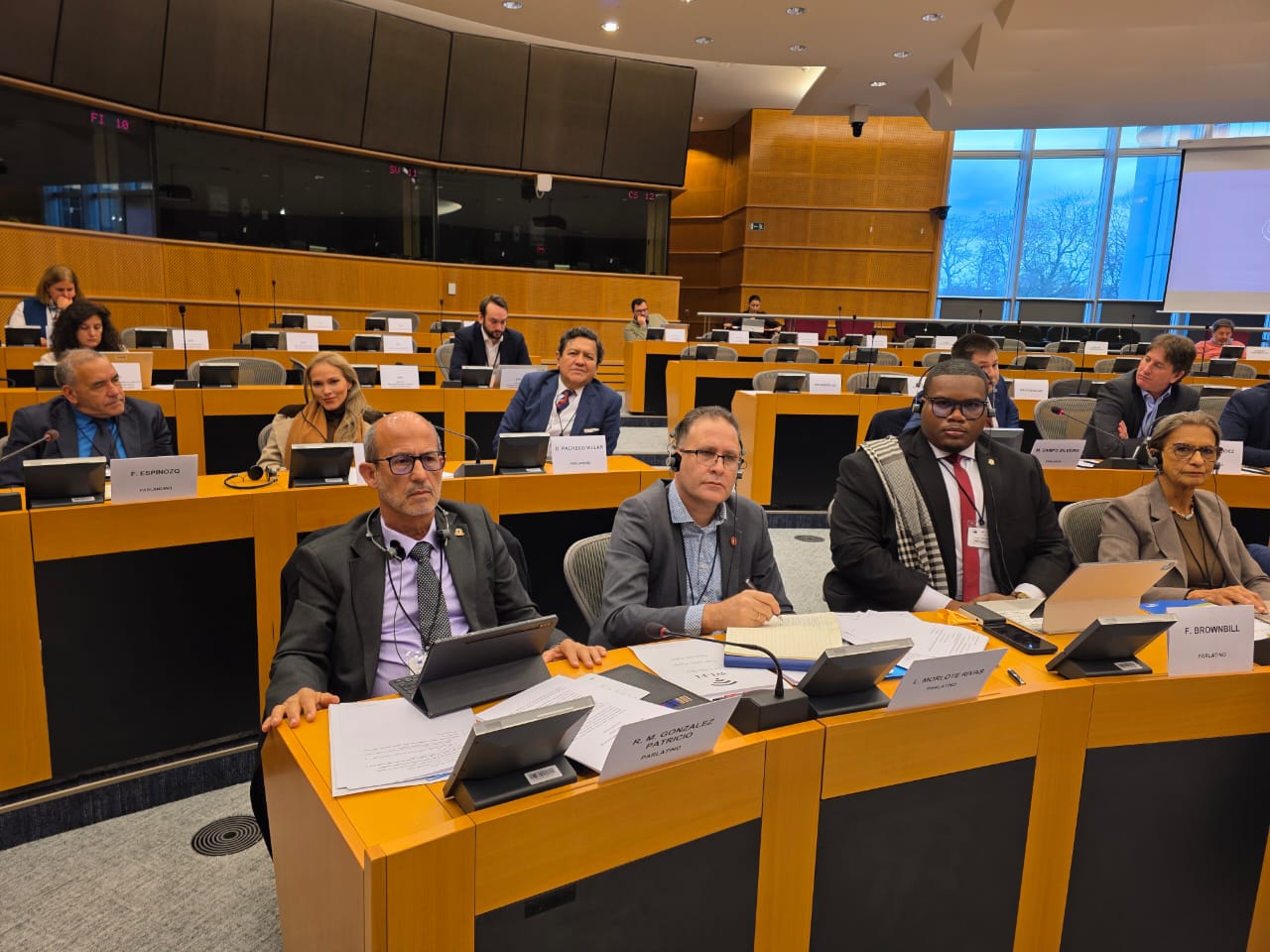 PARLATINO presente en Bruselas: articulando la voz de América Latina y el Caribe en EuroLat