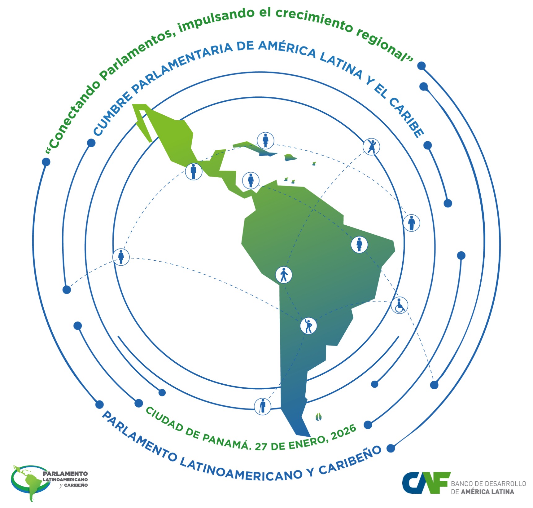 PARLATINO y CAF lideran primera Cumbre de Presidentes de Congresos de América Latina y el Caribe