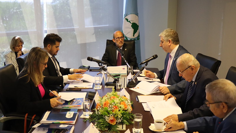 Reunión de Mesa Directiva del PARLATINO para dar seguimiento a la agenda del primer semestre de 2026