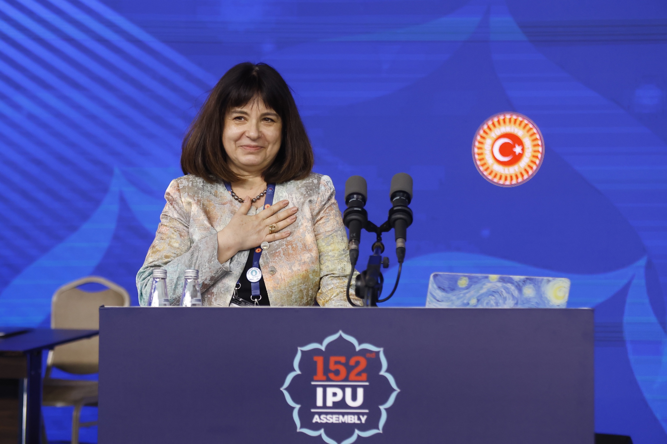 Anda Filip, de Rumania, electa Secretaria General de la UIP y la Asamblea adopta la Declaración de Estambul