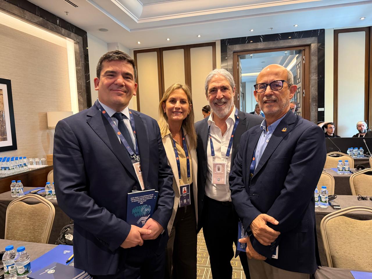 Presidente del PARLATINO destaca avances regionales en acción climática durante reunión del GRULAC en la 152.ª Asamblea de la UIP