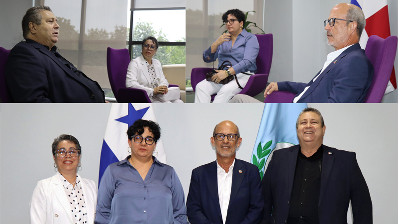 Presidente del PARLATINO sostiene encuentro con la Asociación Martiana de Cubanos Residentes en Panamá