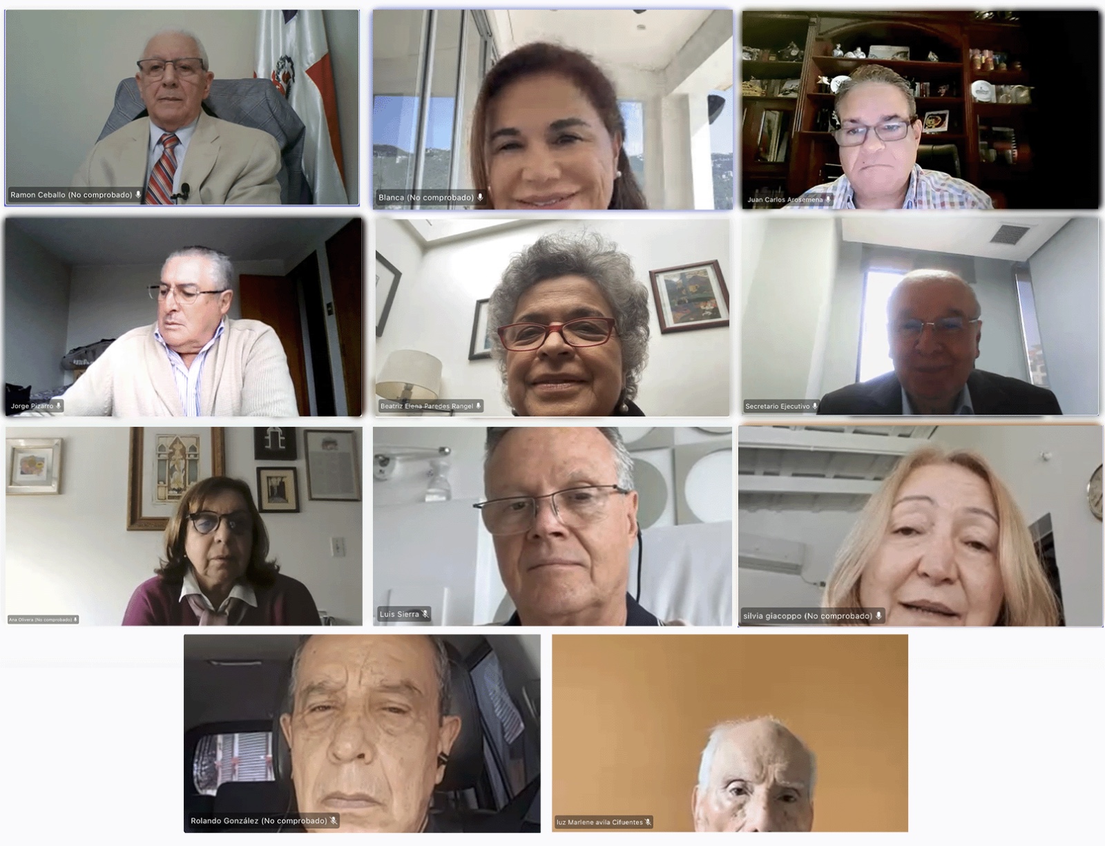 Consejo Consultivo del PARLATINO avanza en la definición de la agenda estratégica rumbo a la 40ª Asamblea Ordinaria