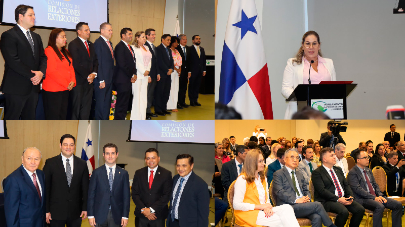 Comisión de Relaciones Exteriores de la Asamblea Nacional de Panamá sesiona en el PARLATINO
