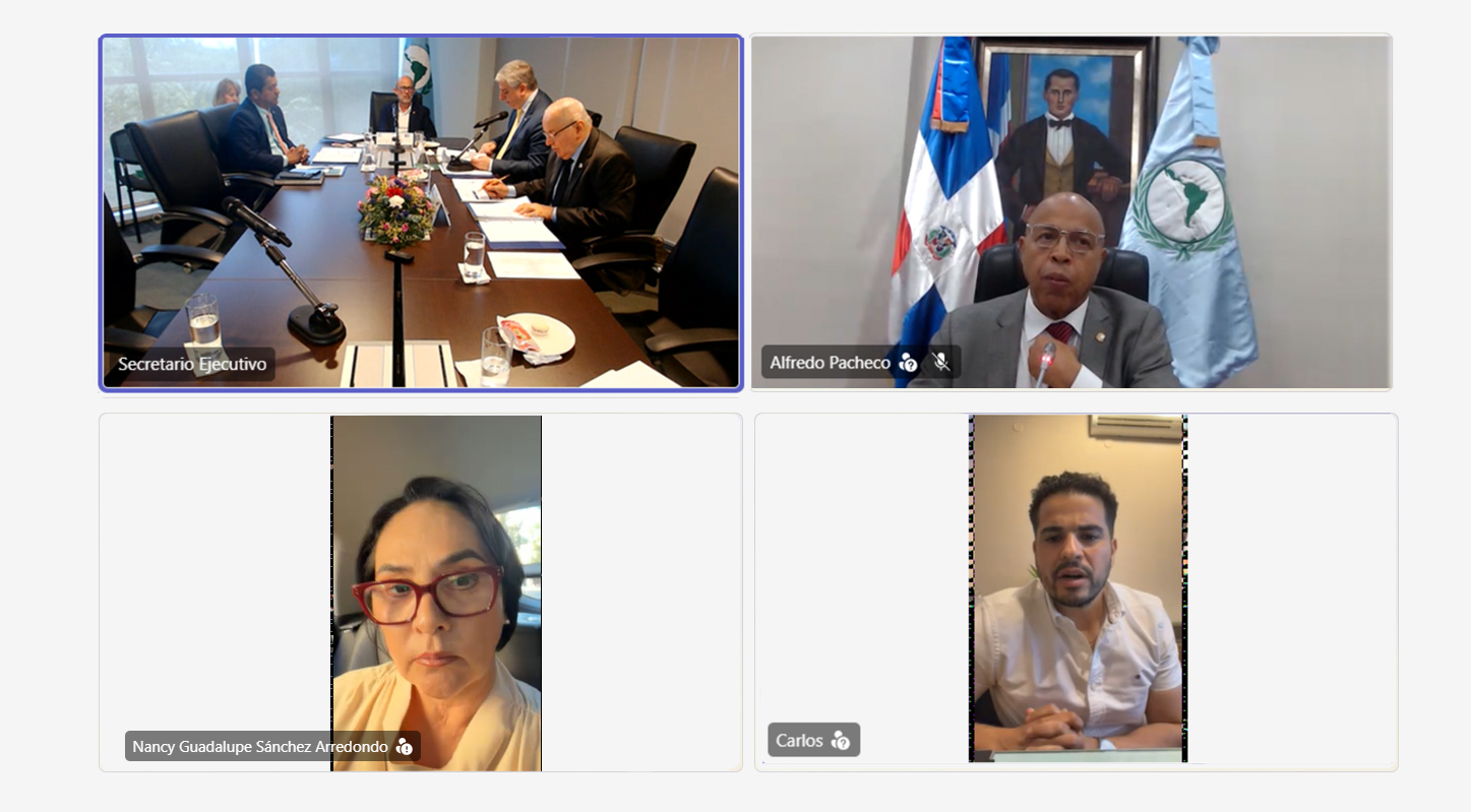 Mesa Directiva del PARLATINO avanza en actualización de su Estatuto y seguimiento de la agenda institucional