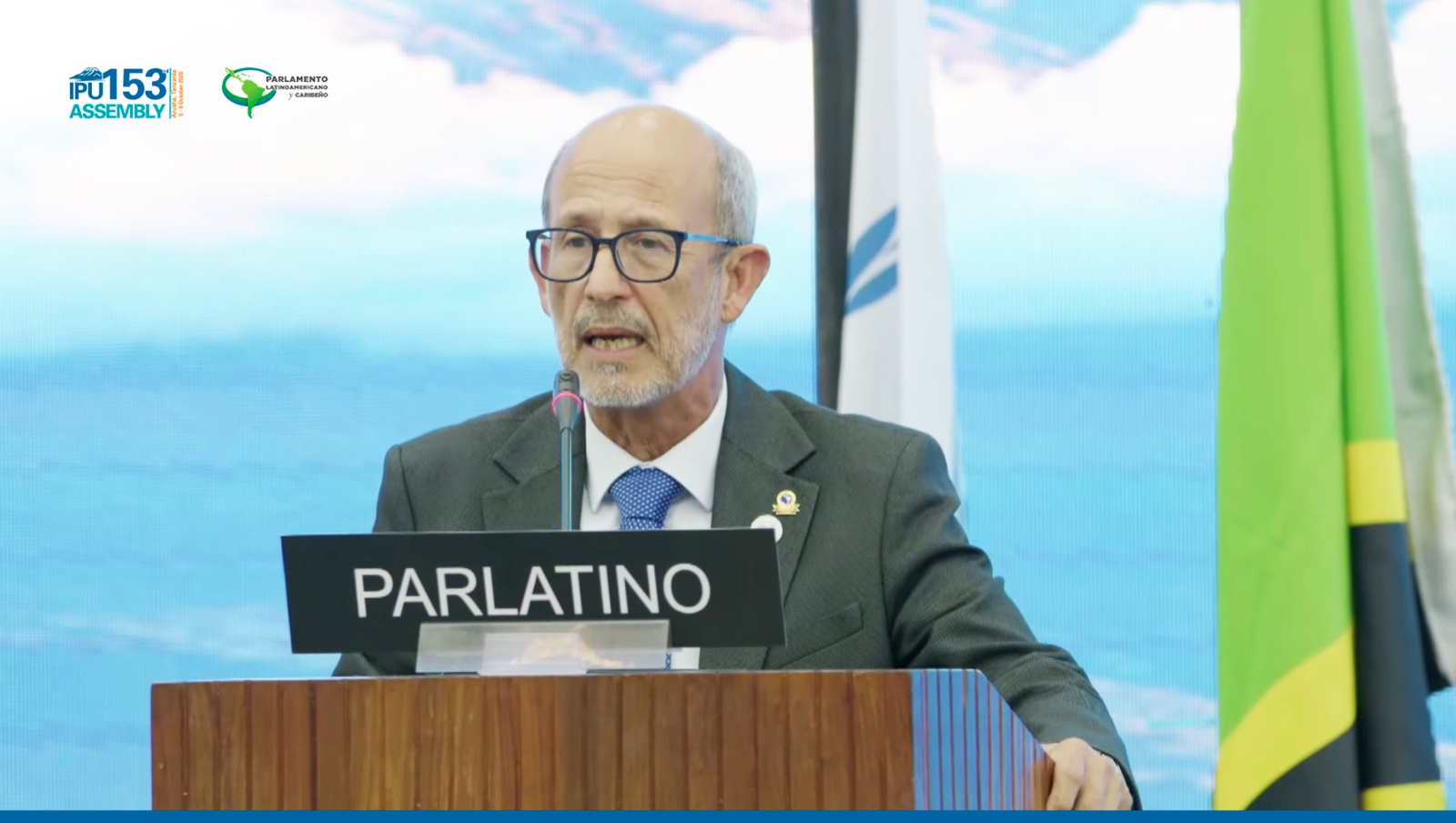Desde la 153ª Asamblea de la UIP, Presidente del PARLATINO llama a fortalecer el multilateralismo al servicio de la paz sostenible